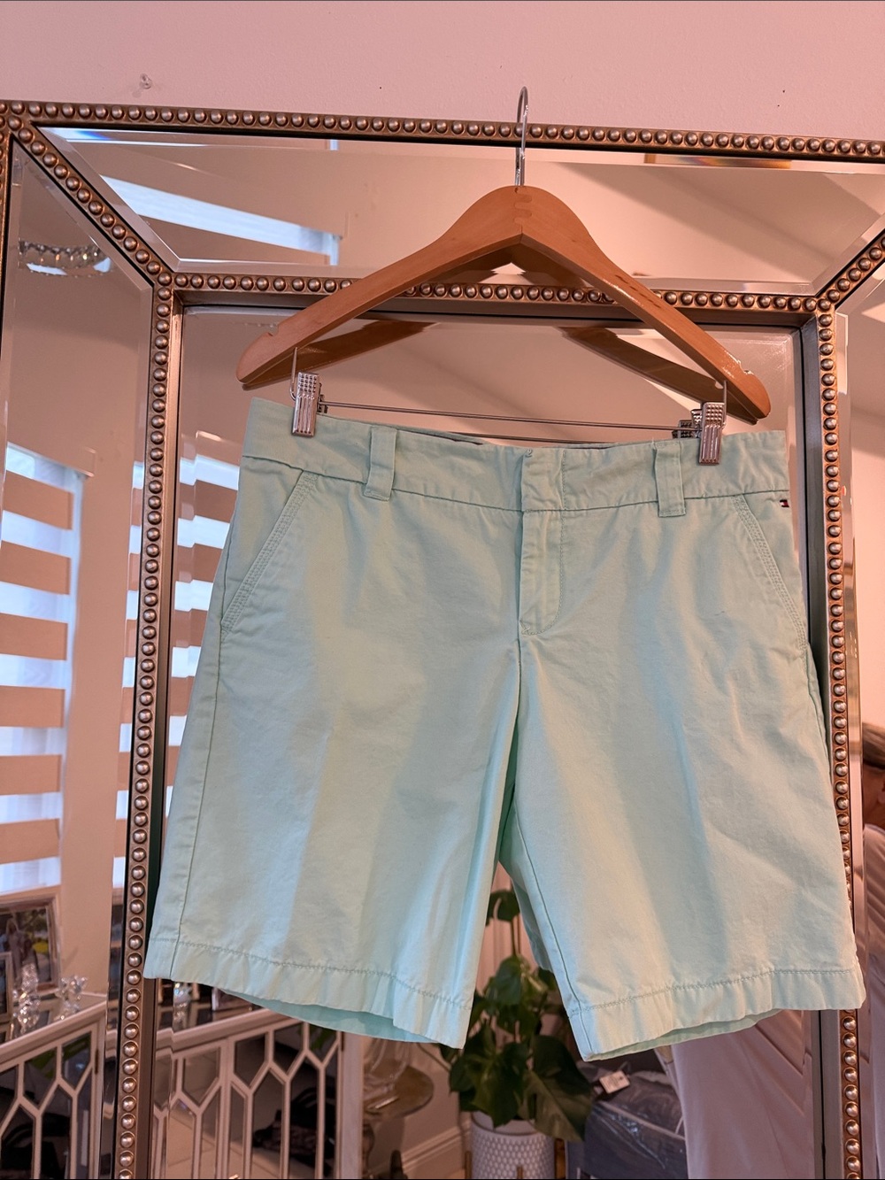Tommy Hilfiger Mint Green Women's Bermuda Shorts